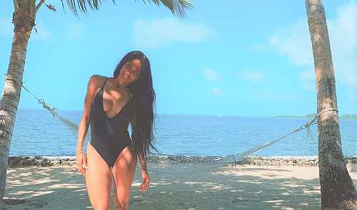 'Legs for Days': Ciara Stuns in One-Piece Swimsuit as She Vacations on Pacific Island With Hubby Russell Wilson