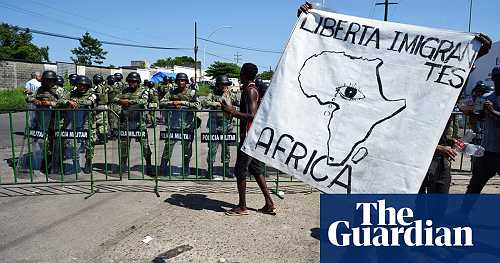 ‘We’ve been taken hostage’: African migrants stranded in Mexico after Trump's crackdown