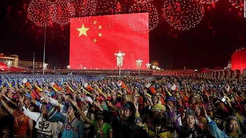 Hong Kong descended into chaos. In flag-covered Beijing, almost no one noticed Hong Kong descended into chaos. In flag-covered Beijing, almost no one noticed