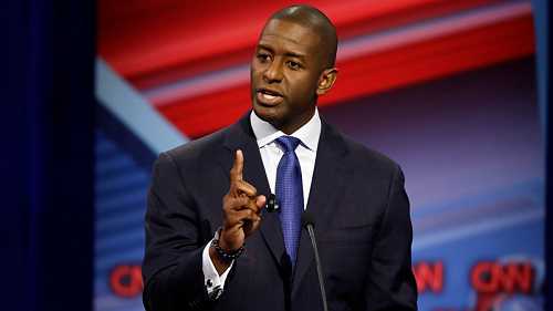 Elizabeth Warren reportedly courting Andrew Gillum as VP pick