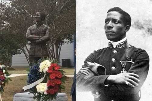 Bronze Statue Honoring First Black Fighter Pilot Unveiled in Georgia