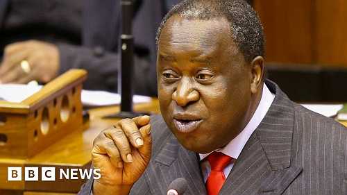 Tito Mboweni: South Africa's finance minster known for a Twitter roast chicken fail