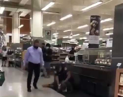 Miami Cop on Leave After Video Captures Him Pounding on Homeless Black Man Who’d Been Accused of Stealing Food In Publix: 'I'm Not Resisting You!'