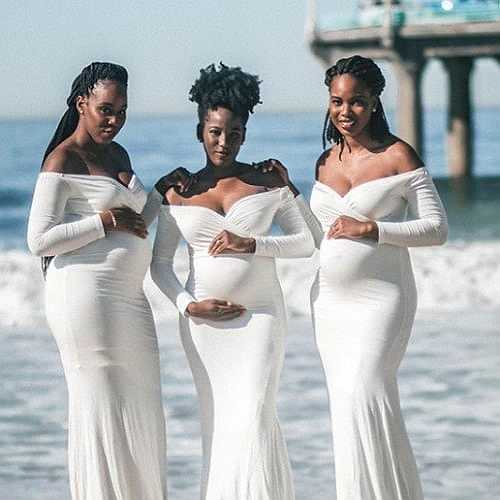 Three Nigerian Sisters Go Viral After Expecting to Have Babies at the Same Time
