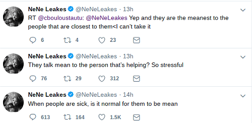 Greg’s Illness is Taking a Toll on NeNe Leakes: ‘Is it Normal for Them to Be Mean’