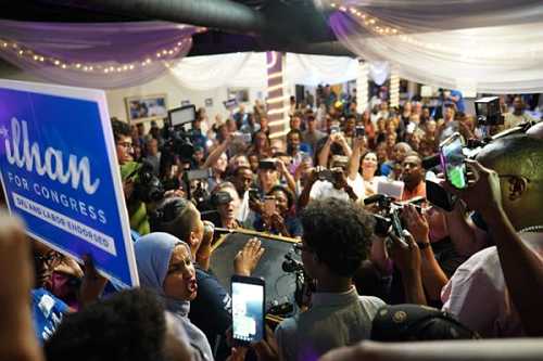 Somali-American Ilhan Omar Nears New Historic Mark with Primary Win Somali-American Ilhan Omar Nears New Historic Mark with Primary Win