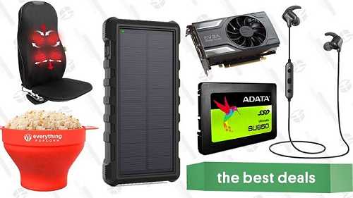 Saturday's Best Deals: Fossil Accessories, Cheap SSD, Solar Battery, and More Saturday's Best Deals: Fossil Accessories, Cheap SSD, Solar Battery, and More