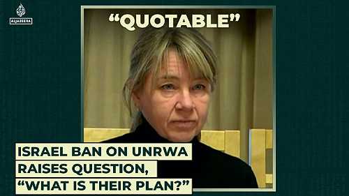 Israel ban on UNRWA raises question, “What is their plan?”