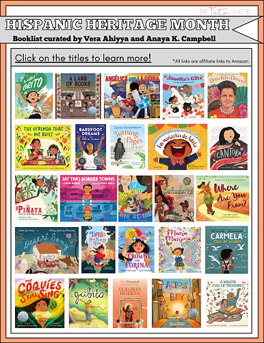 Books for Celebrating National Hispanic Heritage Month! – The Tutu Teacher