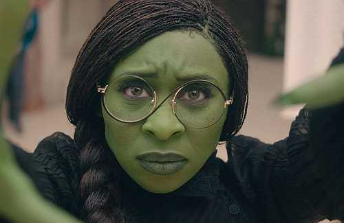 Cynthia Erivo calls 'Wicked''s green makeup her 'second skin'