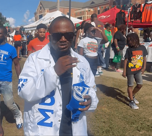 Keon Smith discusses why he pledged Phi Beta Sigma Inc