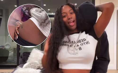 FLO MILLI SAYS SHE'S NOT PREGNANT JUST 'BLOATED' BUT ADMITS TO 'WEIRD CRAVINGS'