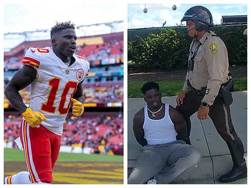 Tyreek Hill says harsh encounter with cops aggravated wrist injury hidden for weeks - Face2Face Africa