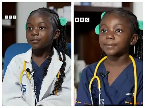 5-year-old Ghanaian ‘Little Doctor’ stuns the internet with her medical expertise - Face2Face Africa