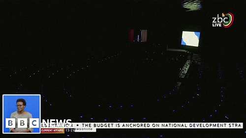 Zimbabwe's parliament hit by power cut after budget speech