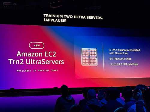 AWS' Trainium2 chips for building LLMs are now generally available, with Trainium3 coming in late 2025 | TechCrunch