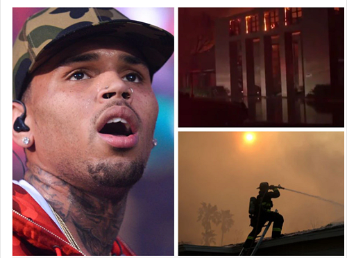 Chris Brown Advocates for Sentence Reductions for Incarcerated Firefighters Battling L.A. Wildfires.