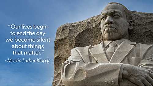 Rev. Dr. Martin Luther King Jr.: Not all dreams have become or stay nightmares.
