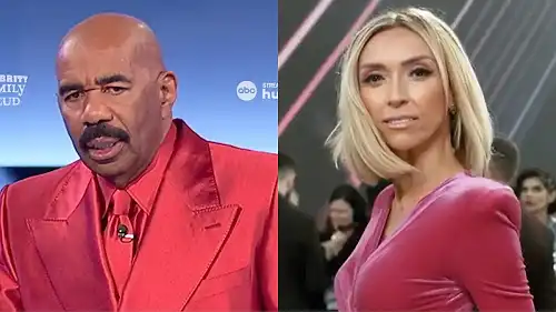 'He Made Fun of Her': TV Personality Giuliana Rancic Hurls Expletives at Steve Harvey Over Insensitive Joke About Her Mother's Thick Accent In Resurfaced Clip 'He Made Fun of Her': TV Personality Giuliana Rancic Hurls Expletives at Steve Harvey Over Insensitive Joke About Her Mother's Thick Accent In Resurfaced Clip