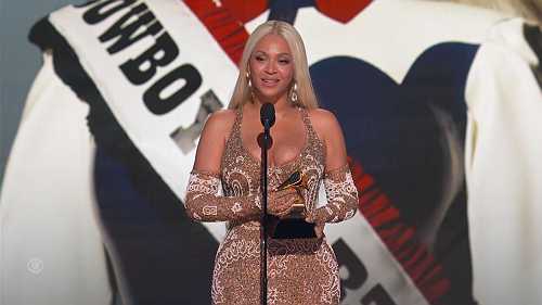 Beyoncé Makes History: 'Cowboy Carter' Wins Best Country Album at 2025 Grammys. Beyoncé Makes History: 'Cowboy Carter' Wins Best Country Album at 2025 Grammys.