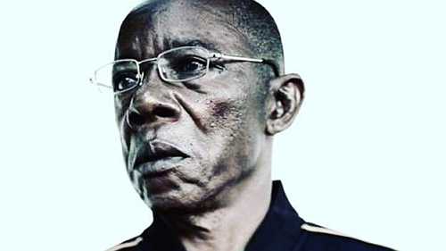 The two halves of the late Zaire stirker Pierre Ndaye Mulamba's life