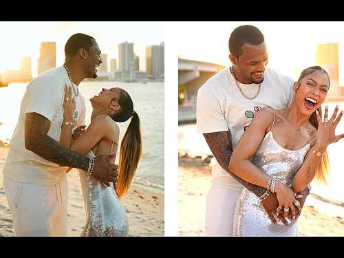 Deshaun Watson's wife-to-be's $2 million engagement ring: All the details - Face2Face Africa