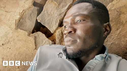 Rare footage from Sudanese city under siege