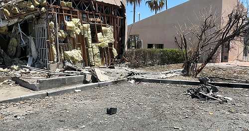 Photos show aftermath of Palm Springs fertility clinic bombing