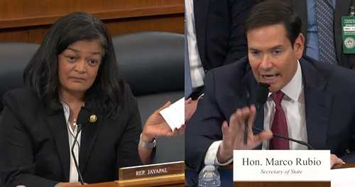 Rubio, Jayapal have fiery exchange about Afrikaner refugee's antisemitic tweet, student visas
