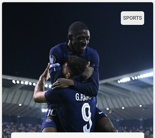 [Sport] PSG Triumphs Over Tottenham in UEFA Super Cup Penalty Thriller @HeisAustine
