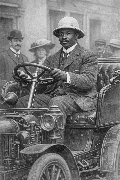 Brief Story:In the early 1900s, when automobiles were still new to the world, an African man...