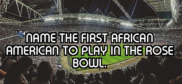 How Well Do You Know Blacks in Sports