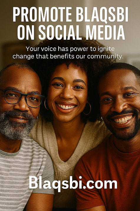 Promoting Blaqsbi.com on other Social Media Platforms