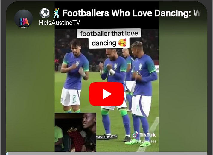 ⚽🕺Footballers Who Love Dancing