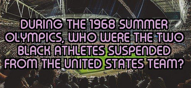 How Well Do You Know Blacks in Sports