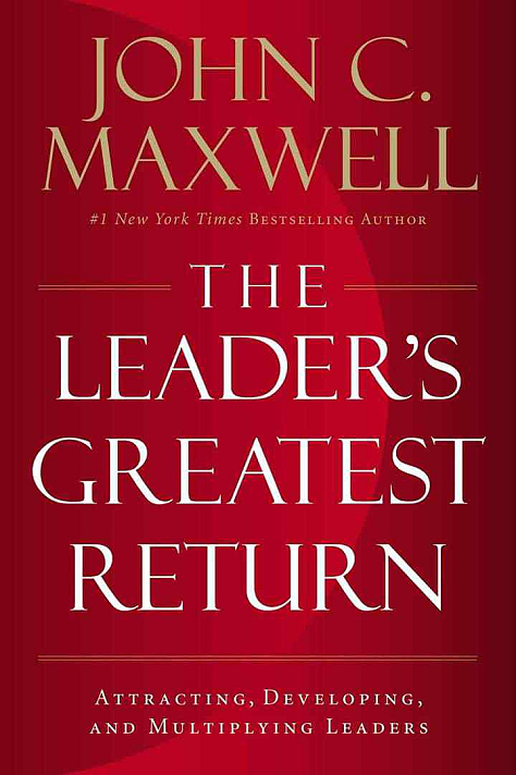 8 lessons from the book THE LEADERS GREATEST RETURN 📚-1.  The function of leadership...